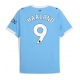 Manchester City Erling Haaland #9 Replike Domaci Dres 2025-26 Kratak Rukav